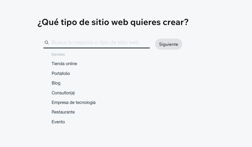 pagina web con wix