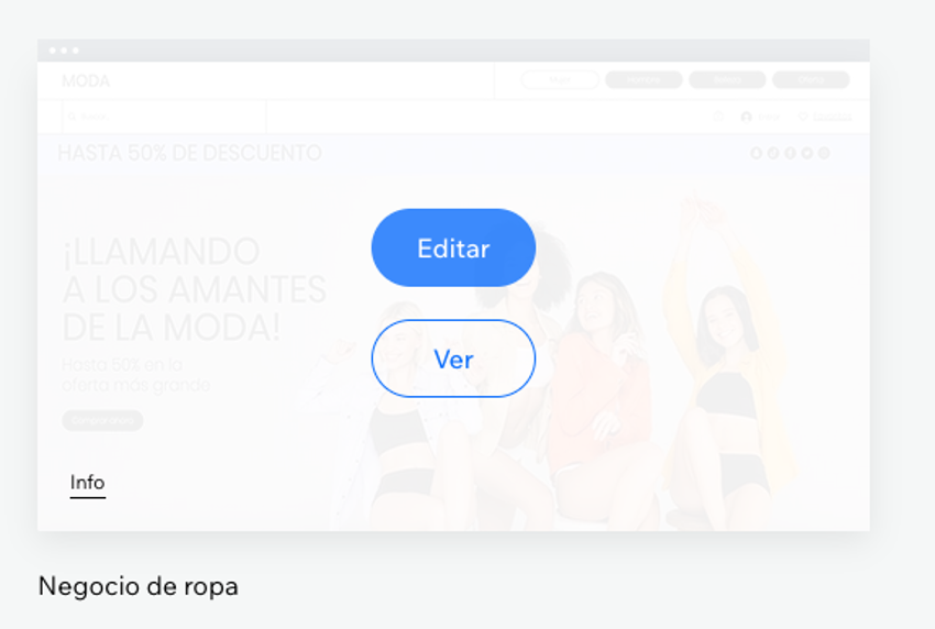 pagina web con wix